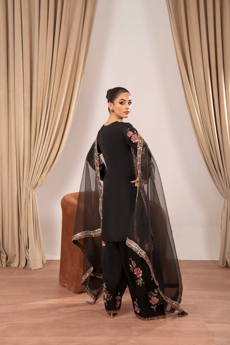 Black Kurta Set