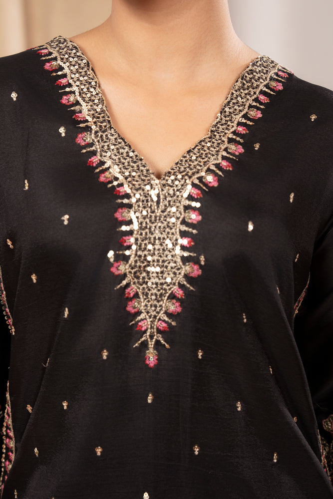Black Kurta Set