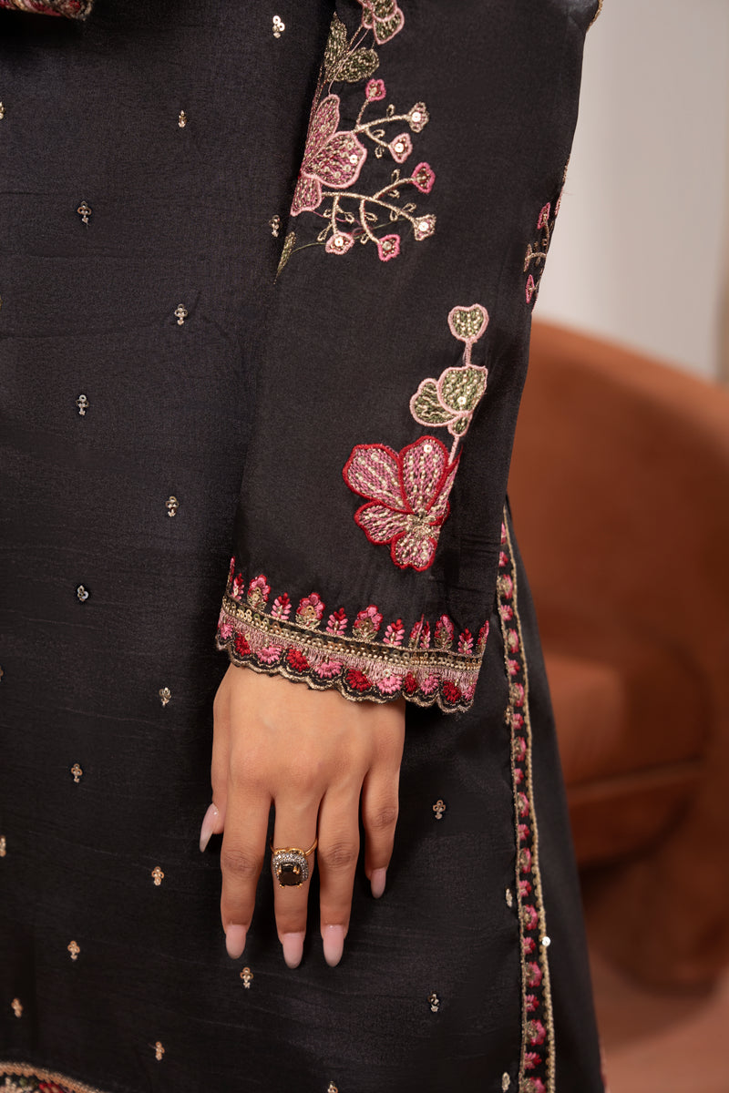 Black Kurta Set