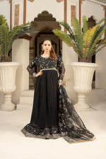 Anarkli Frock Black