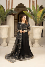 Anarkli Frock Black