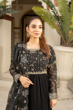 Anarkli Frock Black
