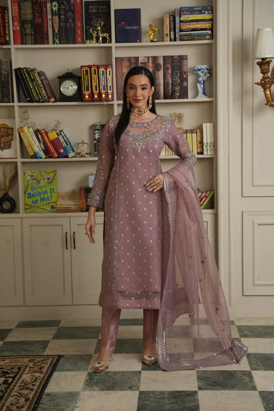 MAUVE Embroidery long shirt