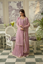 Lilac Plazo set