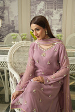 Lilac Plazo set