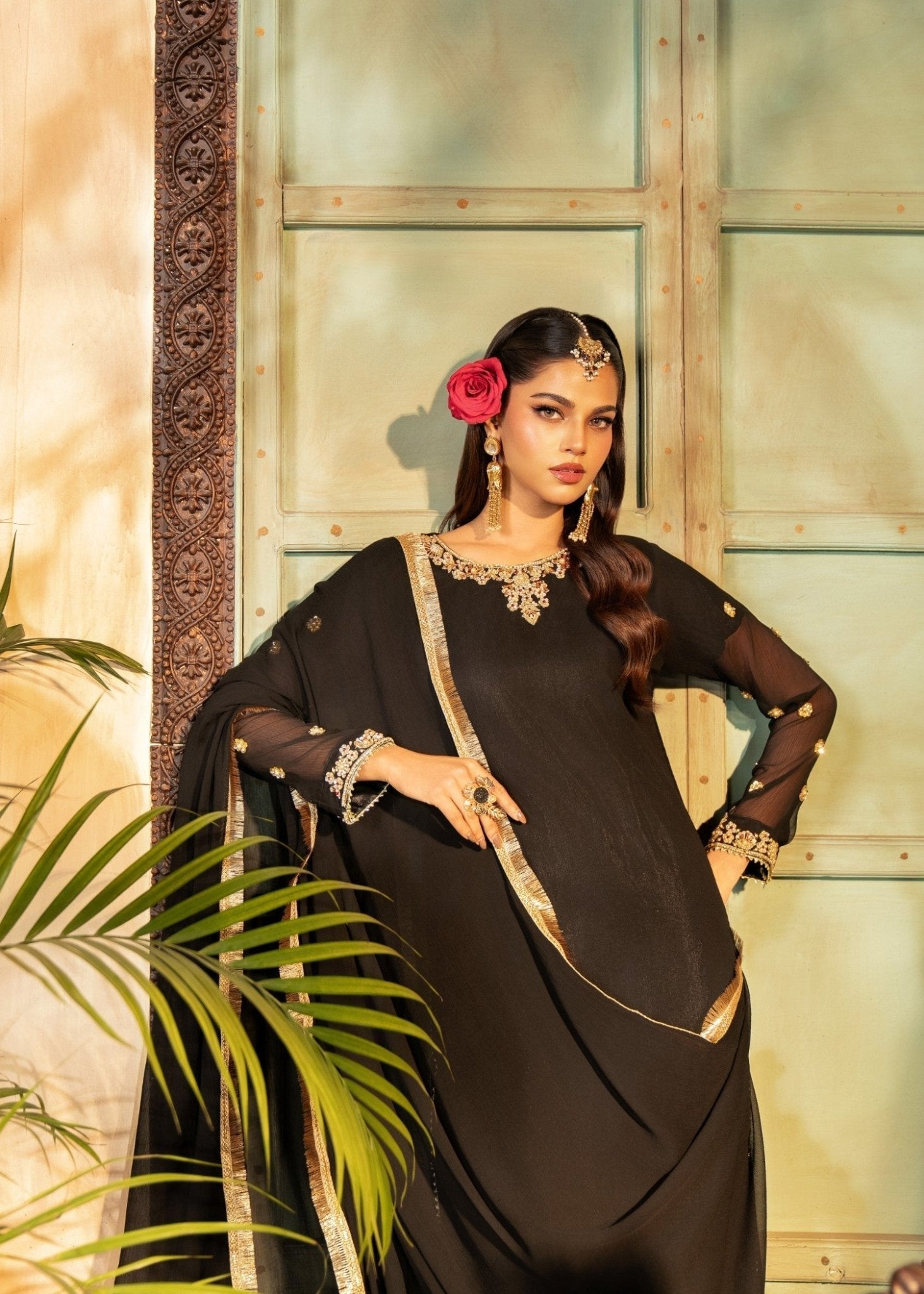 Black Kurta Set 04 - Maira FashionMaira FashionBlack Kurta Set 04