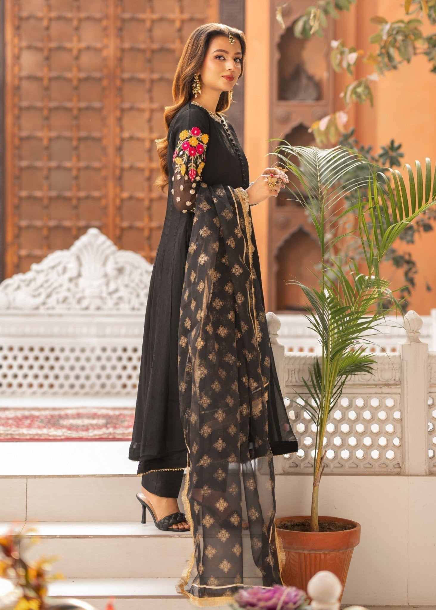 Black Pishwas 11 - Maira FashionMaira FashionBlack Pishwas 11