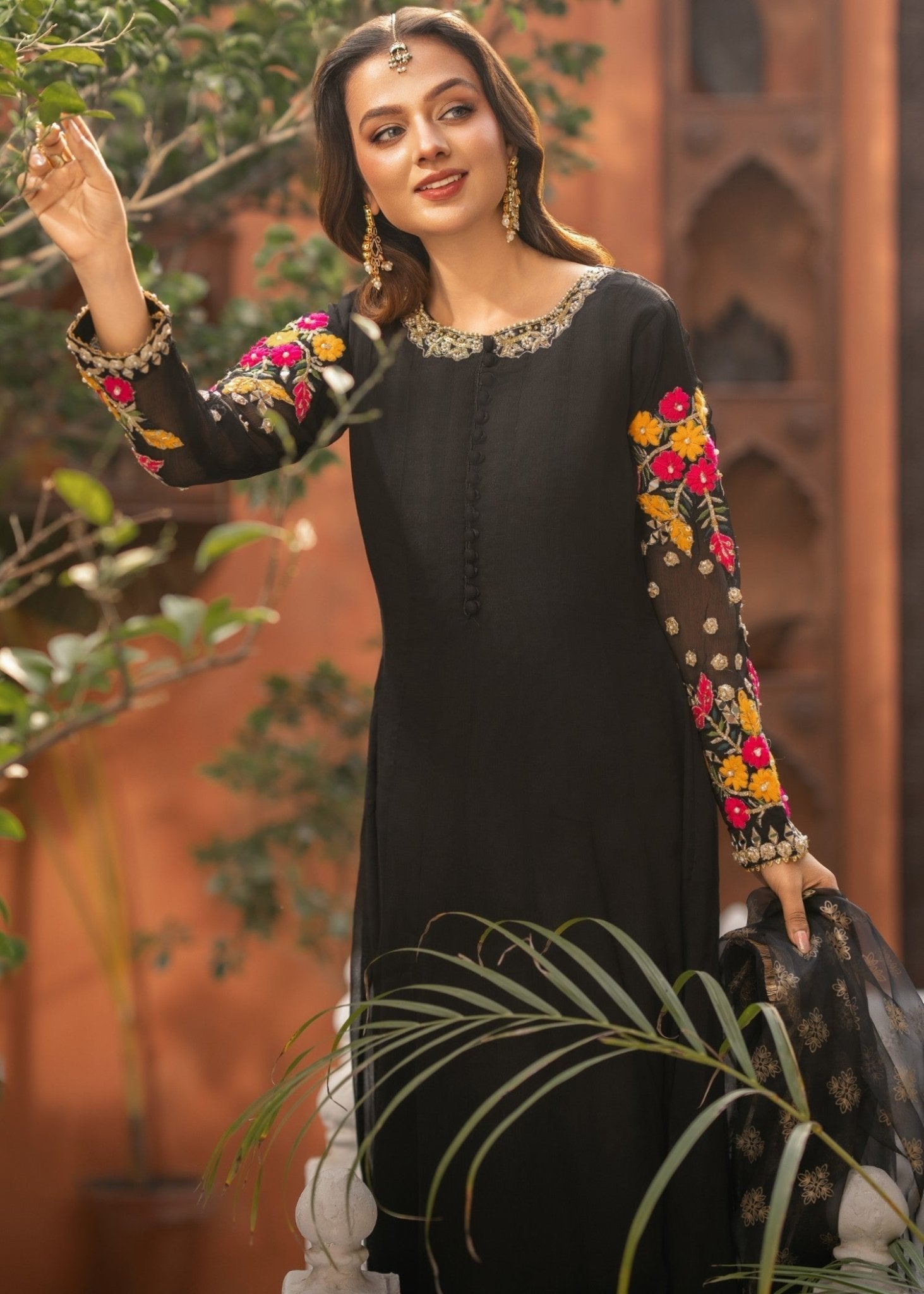 Black Pishwas 11 - Maira FashionMaira FashionBlack Pishwas 11