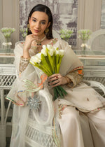 Beige Embroidered Kurta set