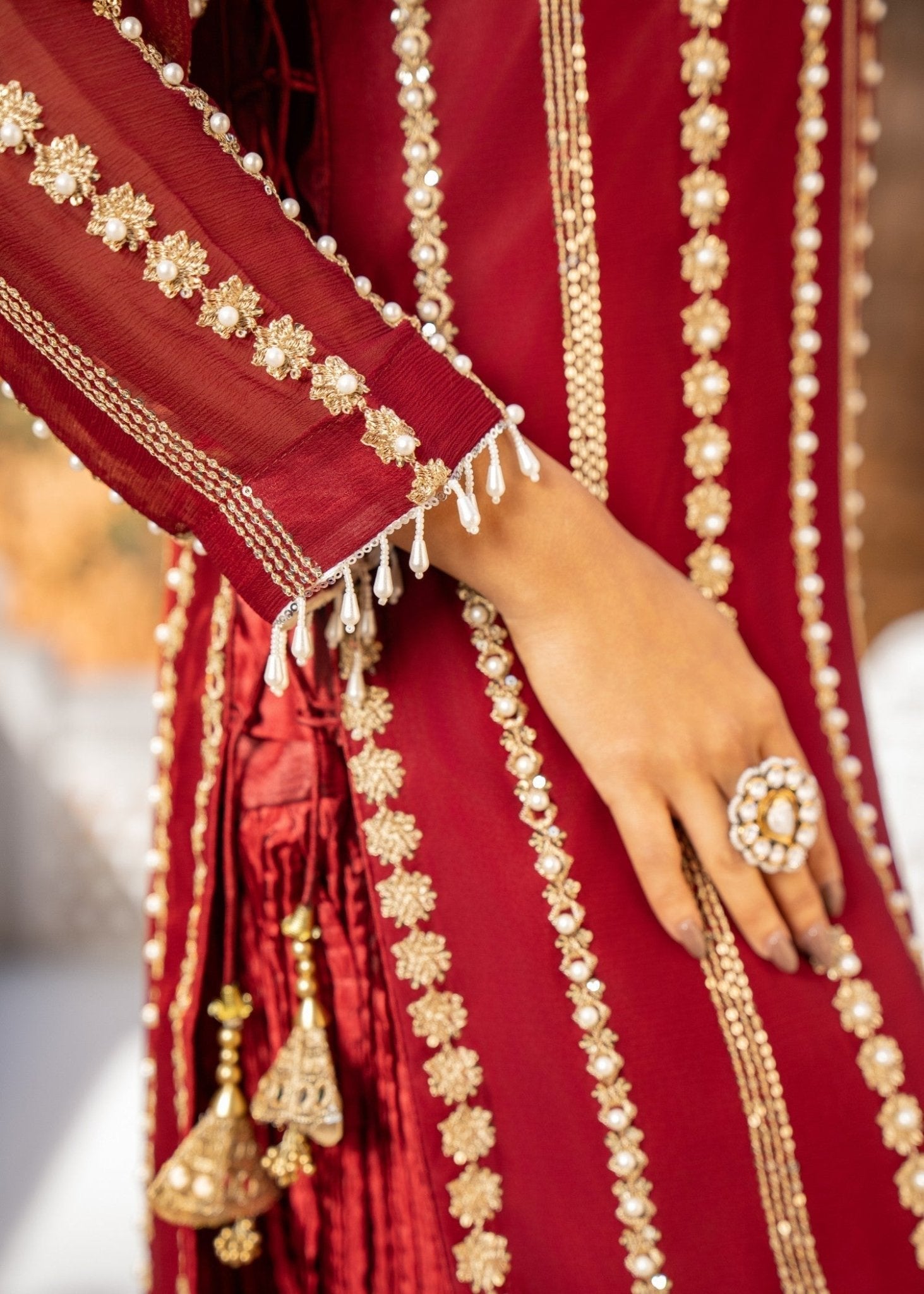 Maroon Sharara 19 - Maira FashionMaira FashionMaroon Sharara 19