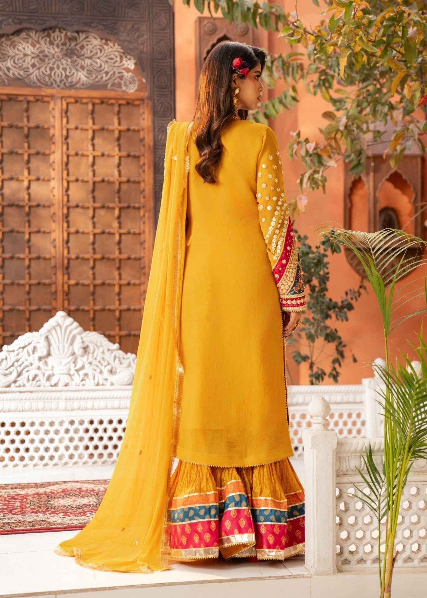 Mustard Sharara - Maira FashionMaira FashionMustard Sharara