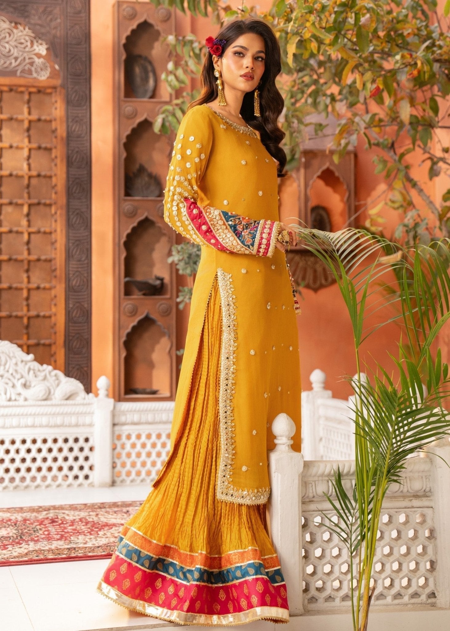 Mustard Sharara - Maira FashionMaira FashionMustard Sharara
