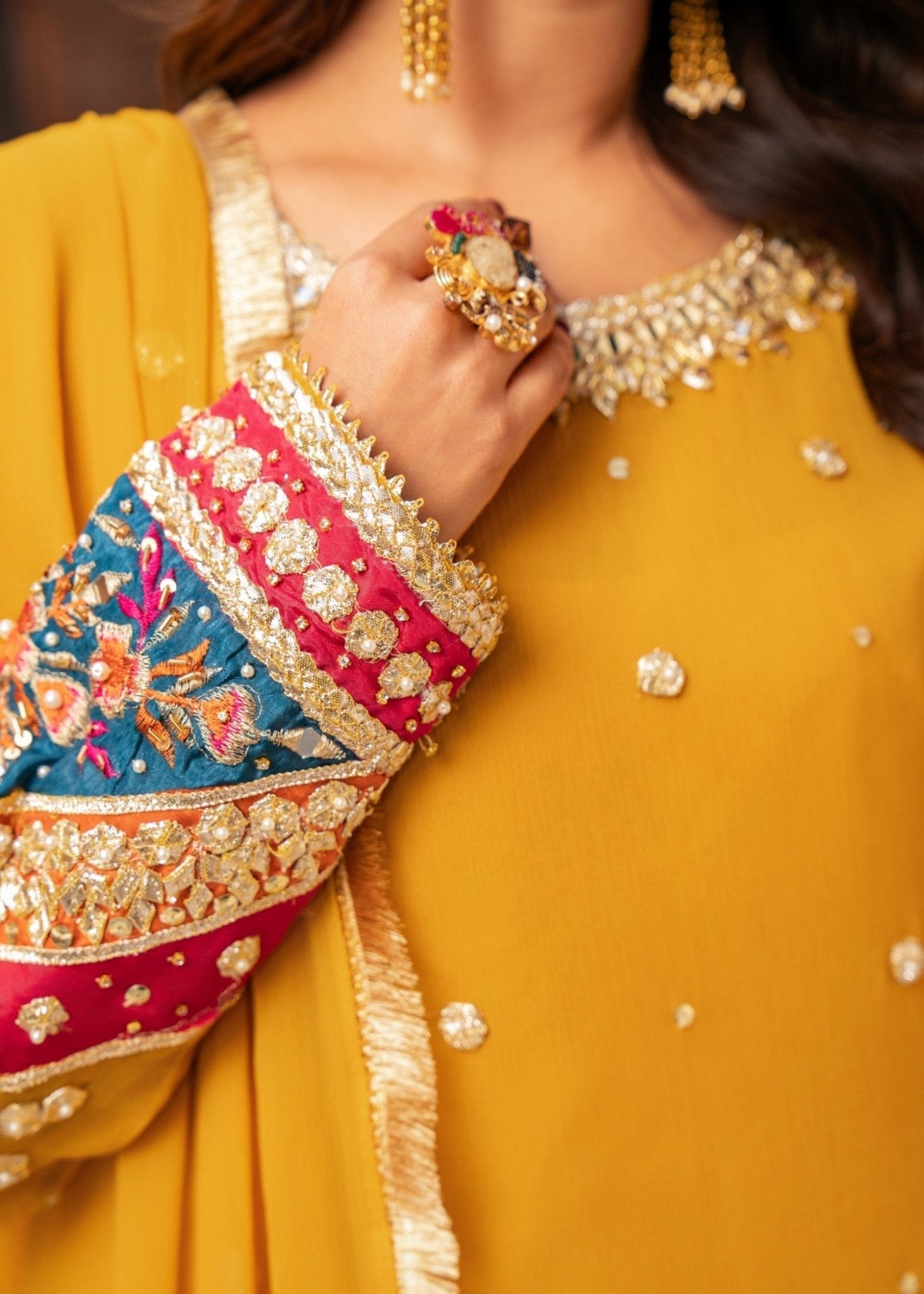 Mustard Sharara - Maira FashionMaira FashionMustard Sharara