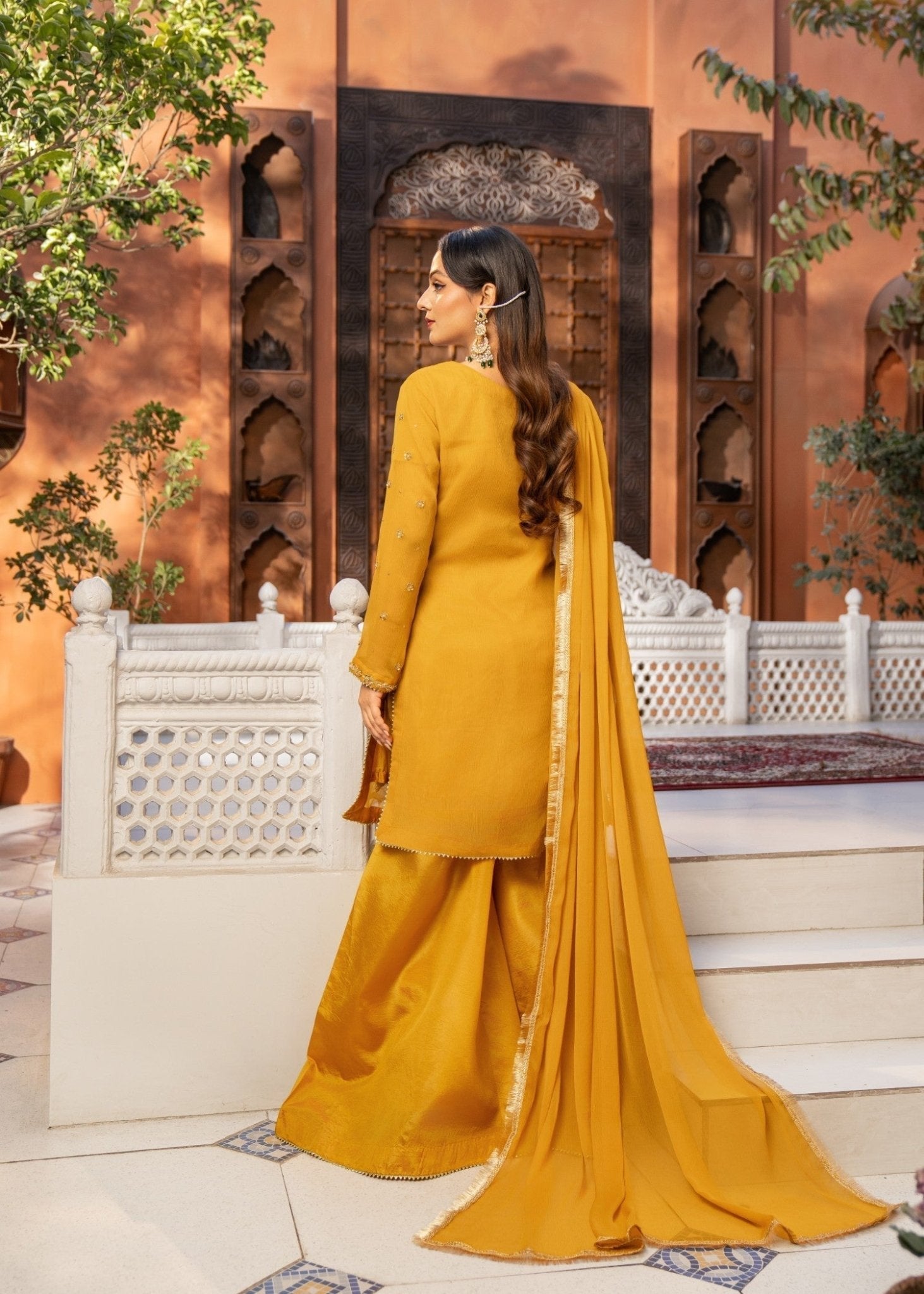 Mustered Sharara - Maira FashionMaira FashionMustered Sharara