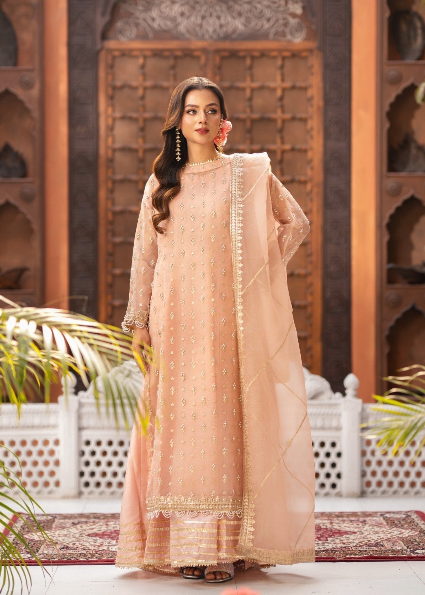Peach Sharara 22 - Maira FashionMaira FashionPeach Sharara 22
