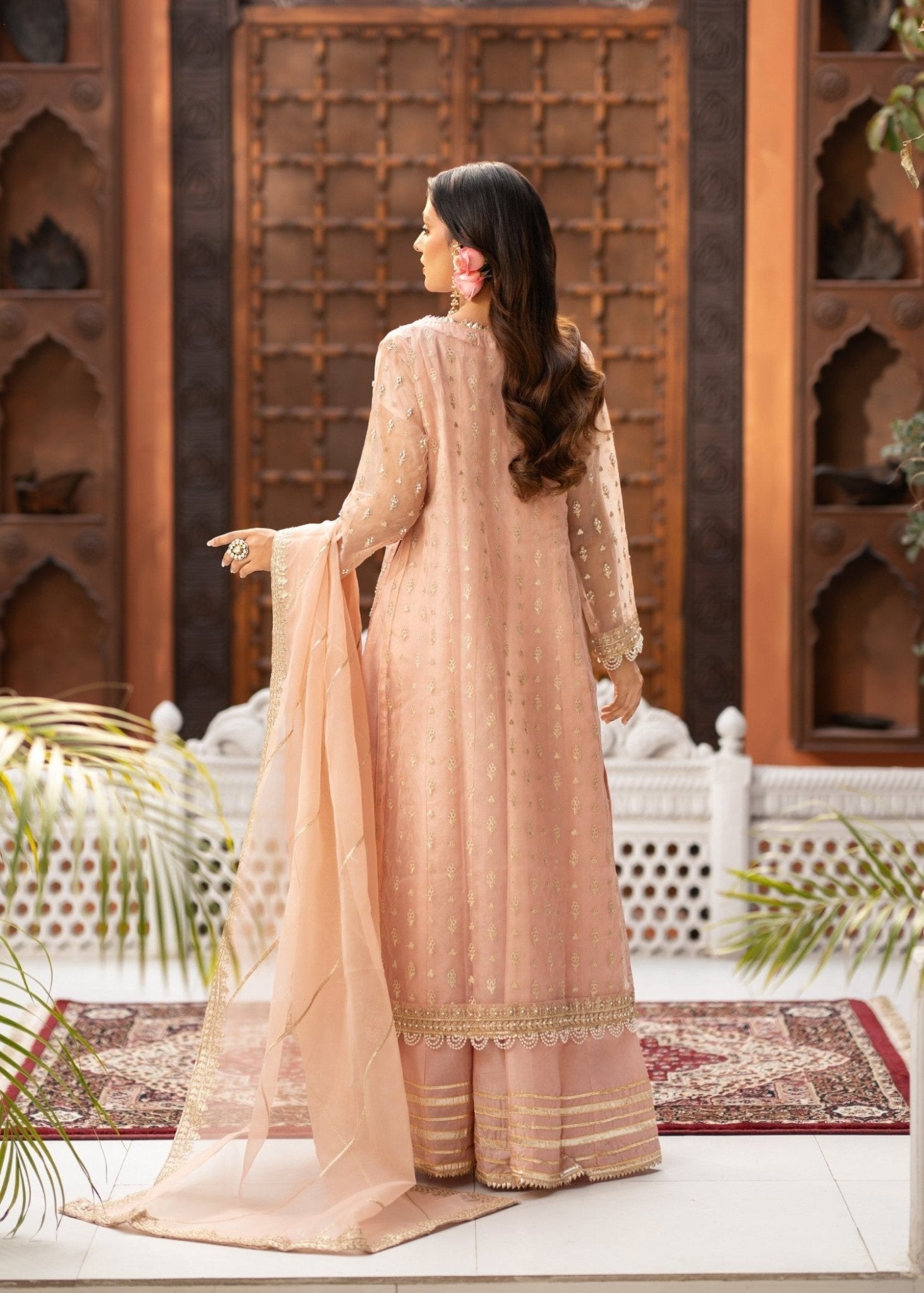 Peach Sharara 22 - Maira FashionMaira FashionPeach Sharara 22