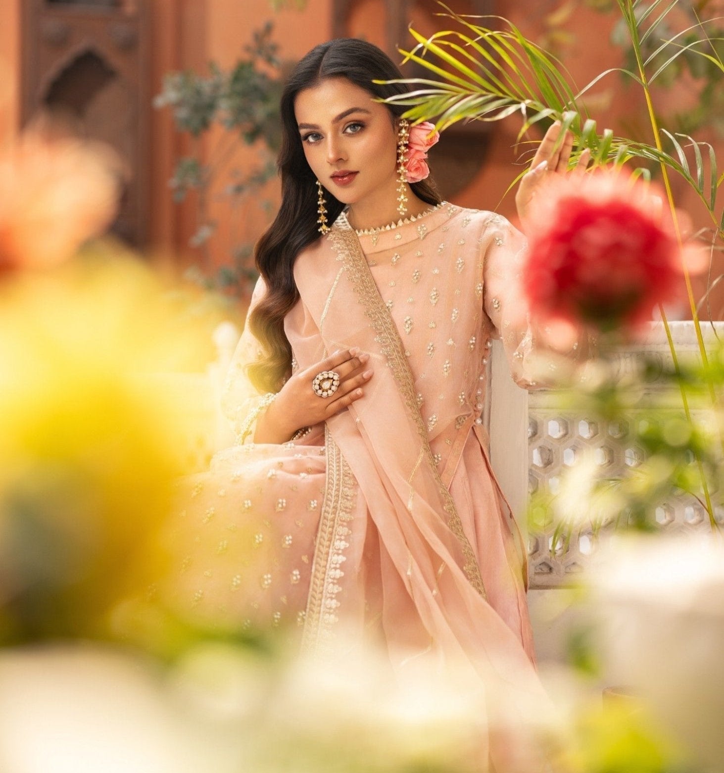 Peach Sharara 22 - Maira FashionMaira FashionPeach Sharara 22