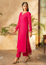 Pink Kurta Set 08