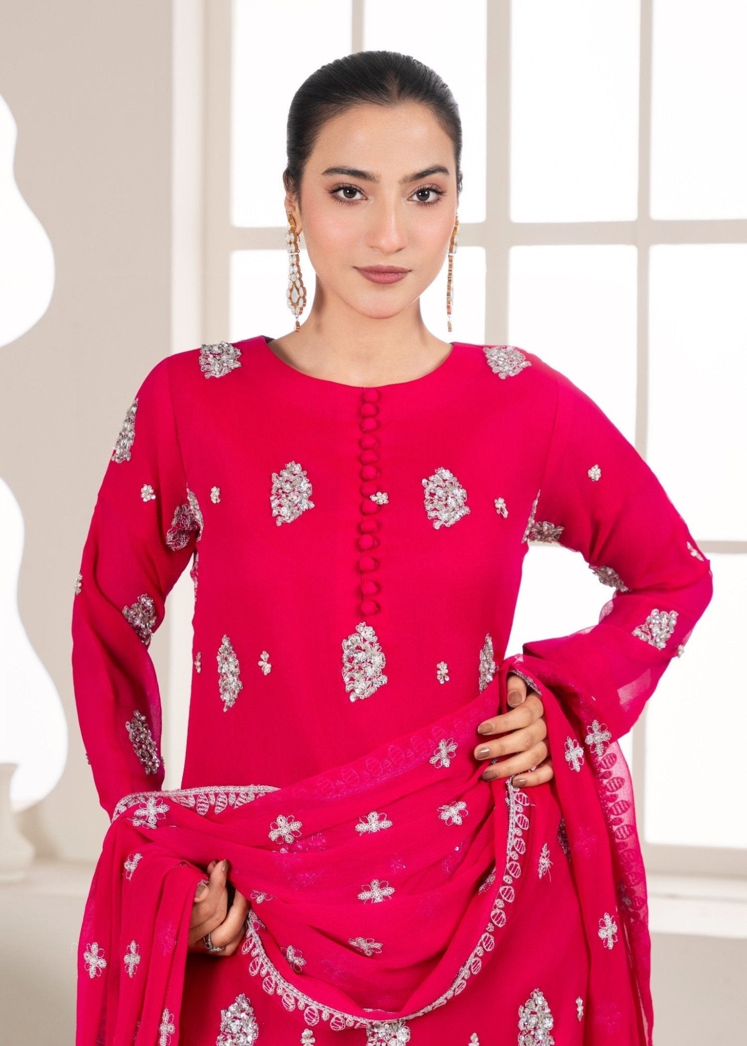 Shocking Pink Sharara 26 - Maira FashionMaira FashionShocking Pink Sharara 26