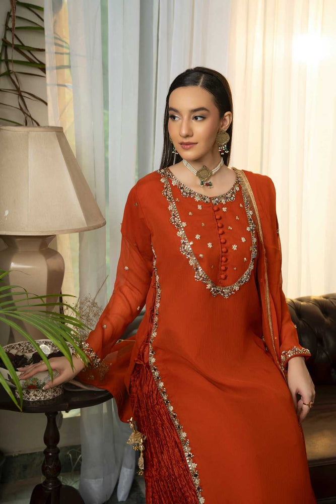 Orange Long Shirt