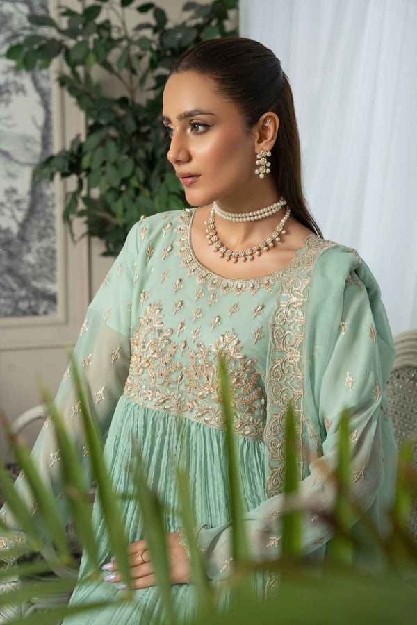 Sage Green Pishwas
