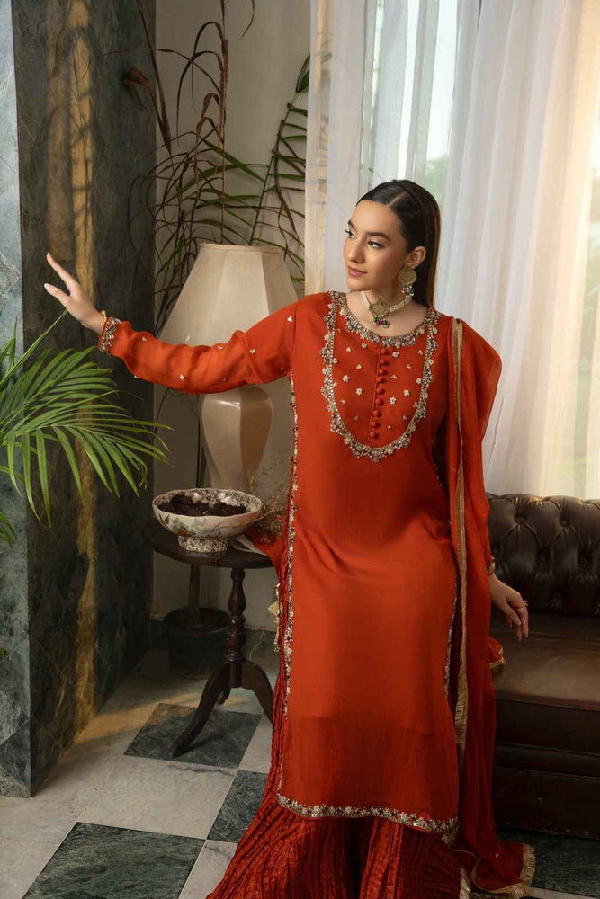 Orange Long Shirt