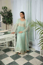 Sage Green Pishwas