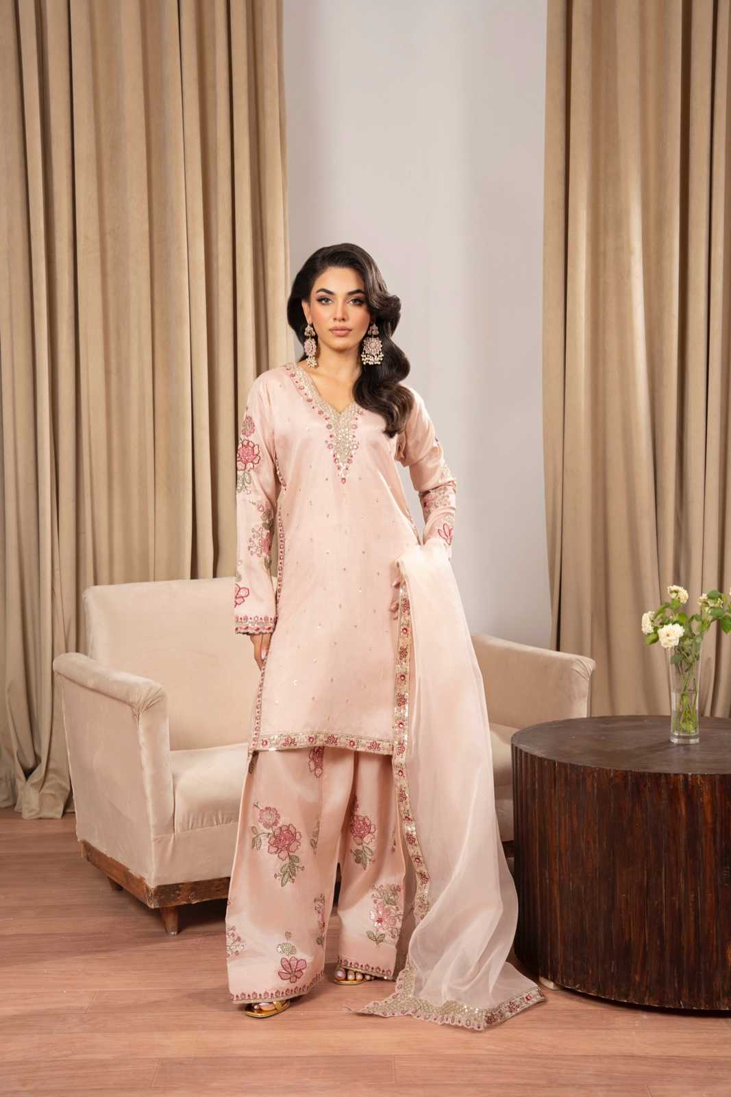 Pink Kurta Set