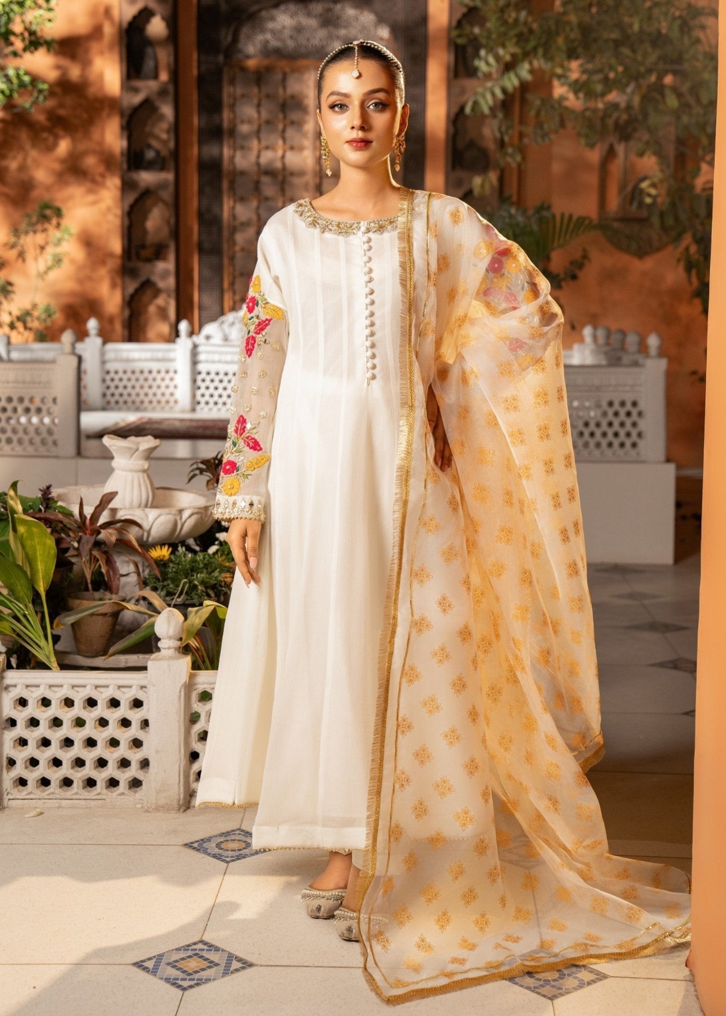 White Pishwas 18 - Maira FashionMaira FashionWhite Pishwas 18