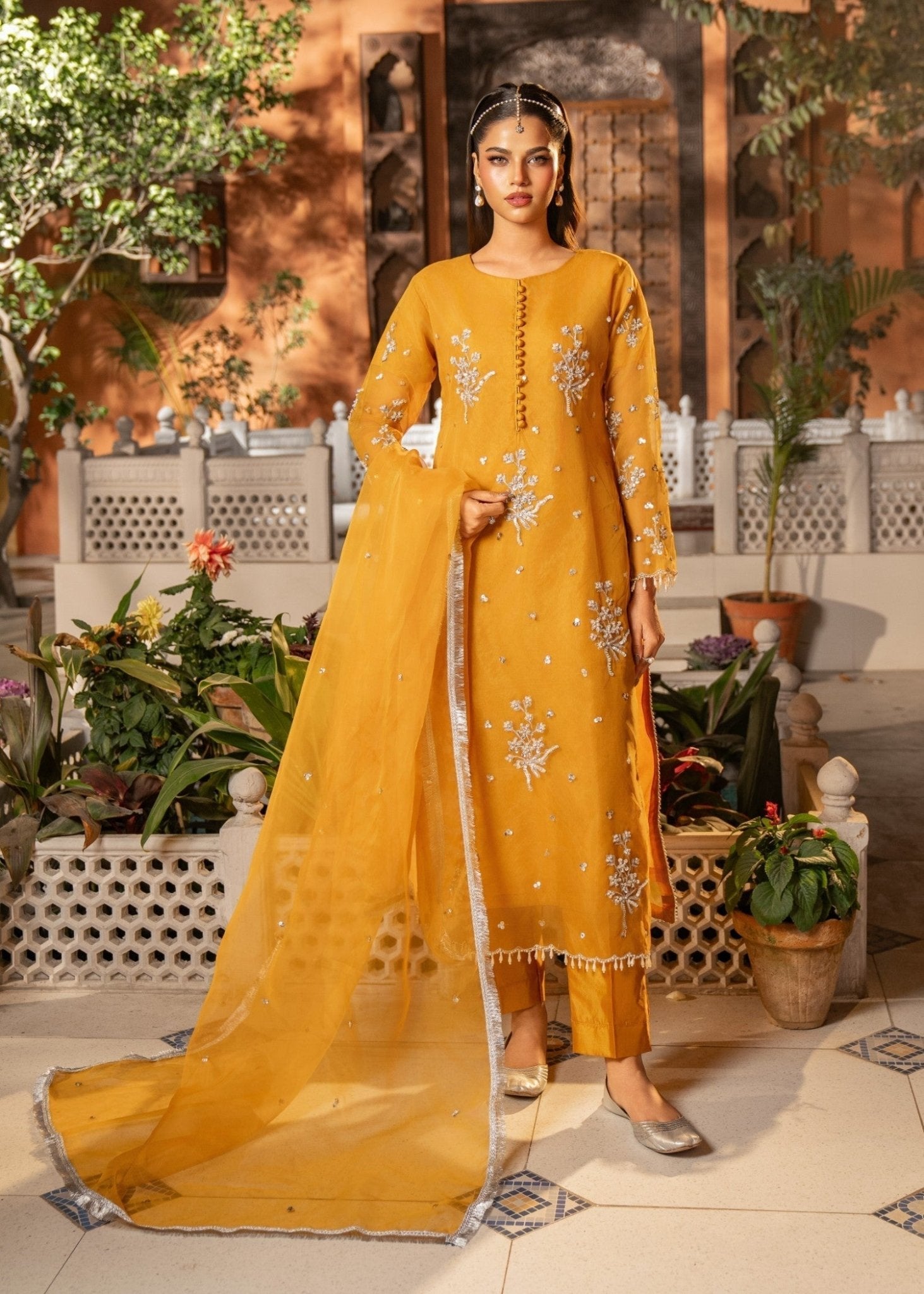Yellow Kurta Set 14 - Maira FashionMaira FashionYellow Kurta Set 14